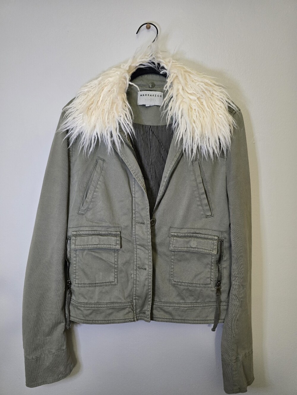 XS/S- Olive Utility Jacket - Women's